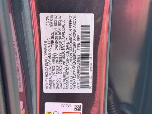 Certified 2025 Honda CR-V EX image 28