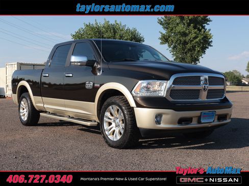 Used 2013 RAM 1500 Laramie Longhorn w/ Protection Group AWD/4WD image 2