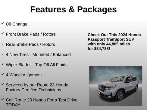 Certified 2024 Honda Passport TrailSport image 4