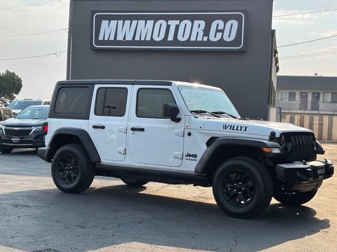 Used 2021 Jeep Wrangler Unlimited Sport AWD/4WD image 1