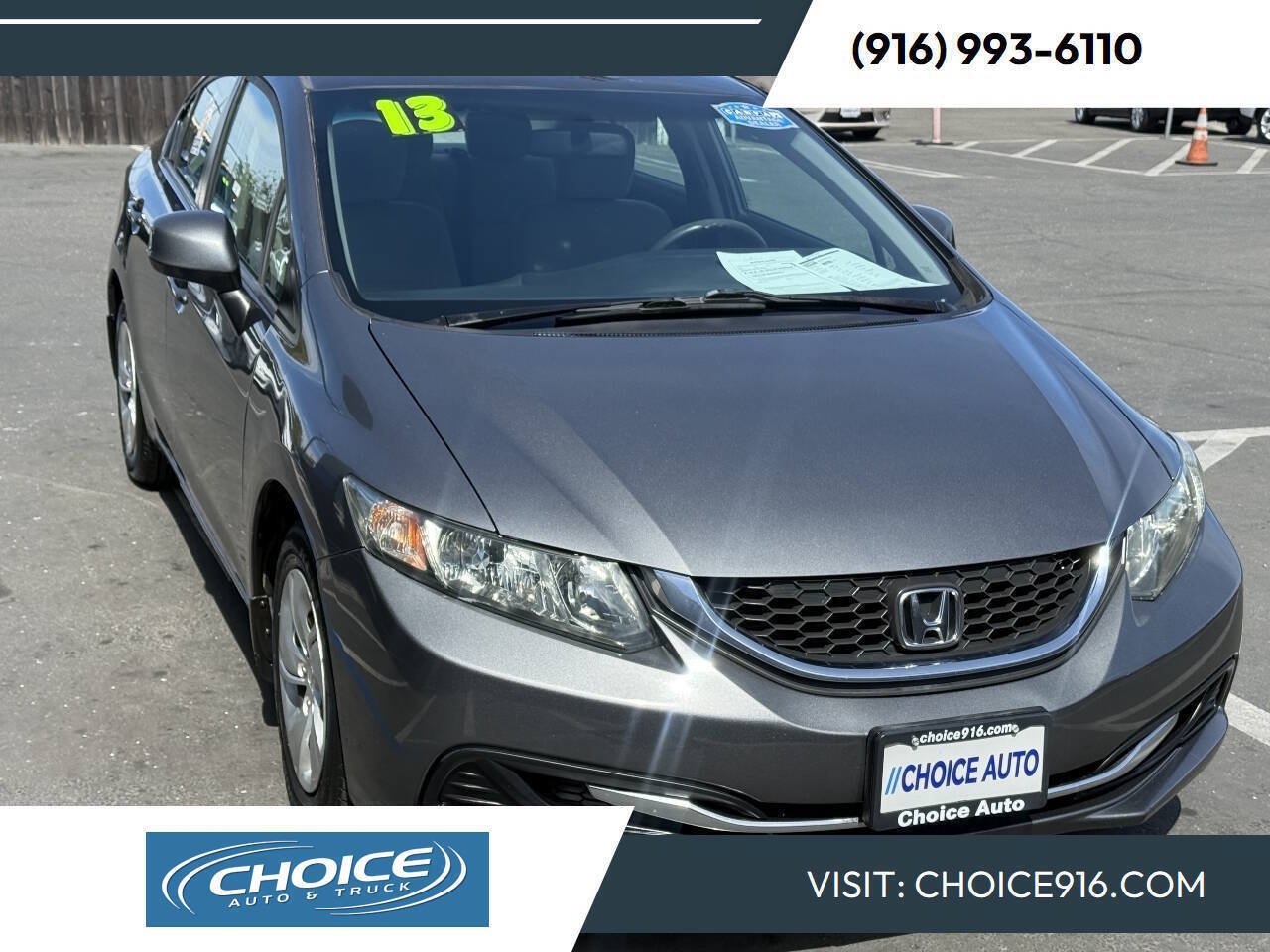Used 2013 Honda Civic LX image 1