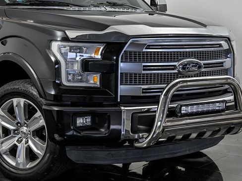 Used 2015 Ford F150 Platinum w/ Max Trailer Tow Package AWD/4WD image 2