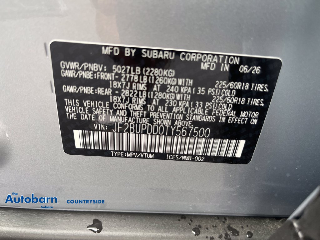 New 2026 Subaru Outback Limited AWD/4WD image 30