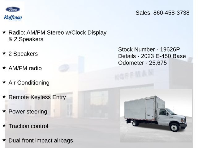 Used 2023 Ford E-450 and Econoline 450 Super Duty w/ Power Windows & Locks Group RWD image 10
