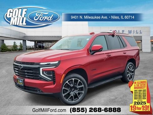 Used 2025 Chevrolet Tahoe RST w/ Sun And Tow Package AWD/4WD image 1