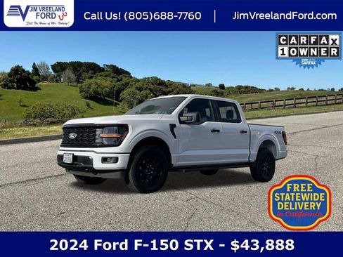 Used 2024 Ford F150 STX w/ STX Black Appearance Package image 1