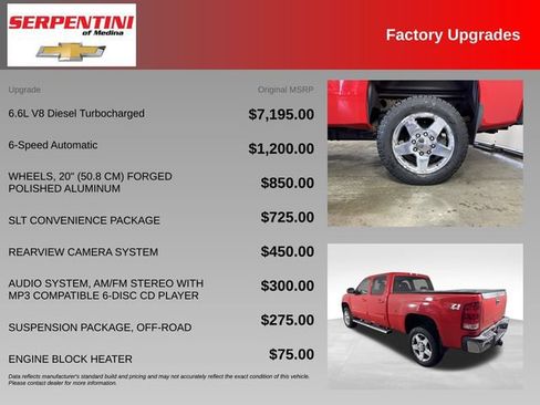 Used 2011 GMC Sierra 2500 SLT w/ SLT Convenience Package AWD/4WD image 5