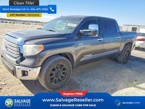 Used 2017 Toyota Tundra Limited image 1
