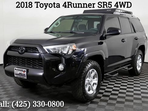 Used 2018 Toyota 4Runner SR5 AWD/4WD image 1