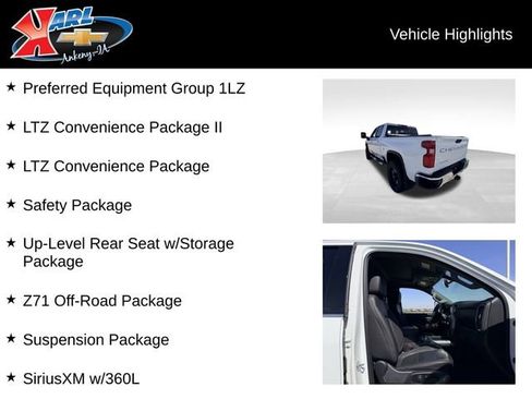 Used 2023 Chevrolet Silverado 2500 LTZ w/ LTZ Convenience Package image 2