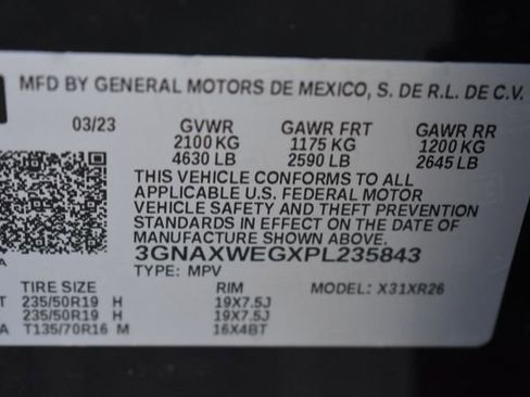 Certified 2023 Chevrolet Equinox RS w/ RS Leather Package AWD/4WD image 40