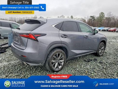 Used 2018 Lexus NX 300 F Sport w/ F Sport Premium Package image 3
