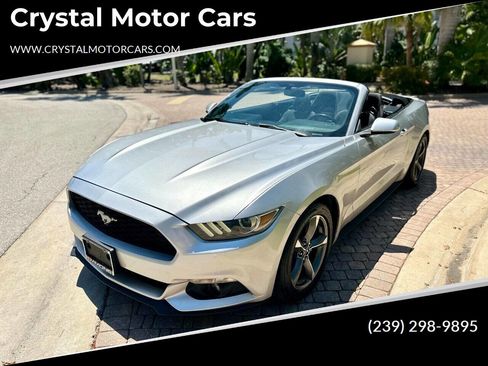 Used 2015 Ford Mustang Convertible w/ Equipment Group 051A image 2