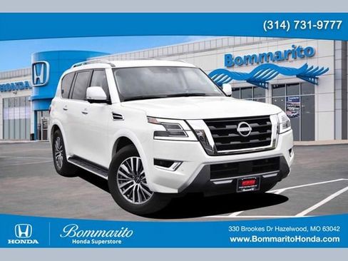 Used 2024 Nissan Armada SL w/ Captain's Chairs Package image 1