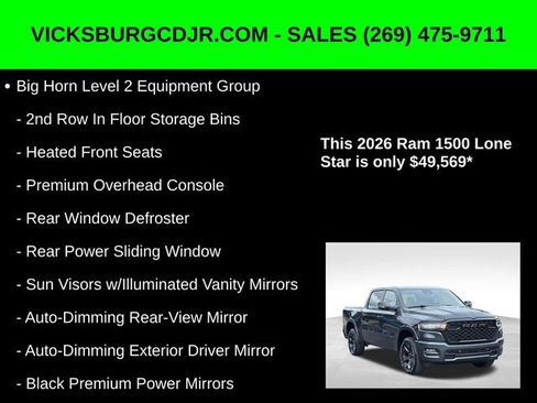 New 2026 RAM 1500 Big Horn image 11