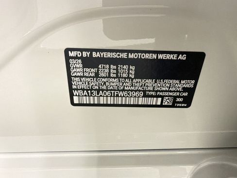 New 2026 BMW 330i Sedan w/ M Sport Package RWD image 18