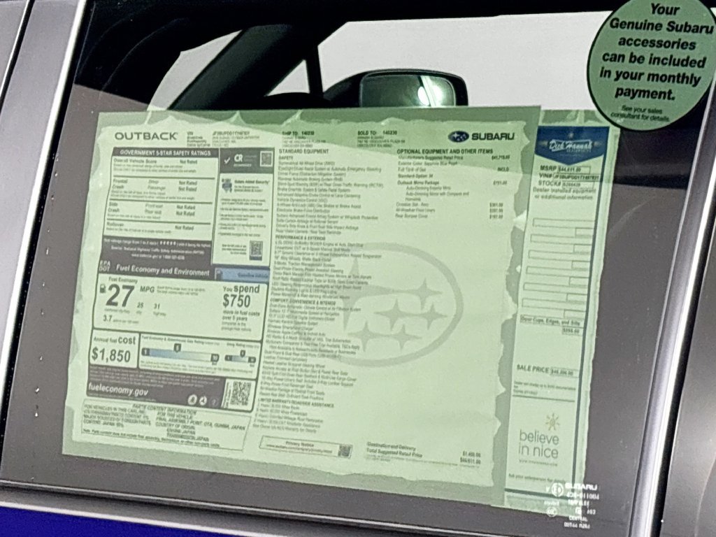 Certified 2026 Subaru Outback Limited AWD/4WD image 26