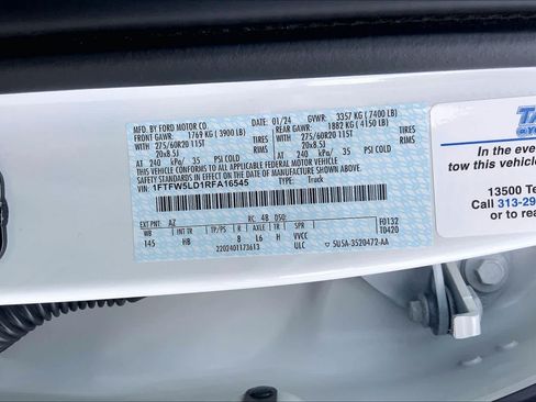 Certified 2024 Ford F150 Lariat w/ Equipment Group 502A High AWD/4WD image 32