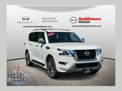 Used 2023 Nissan Armada Platinum w/ Captain's Chairs Package