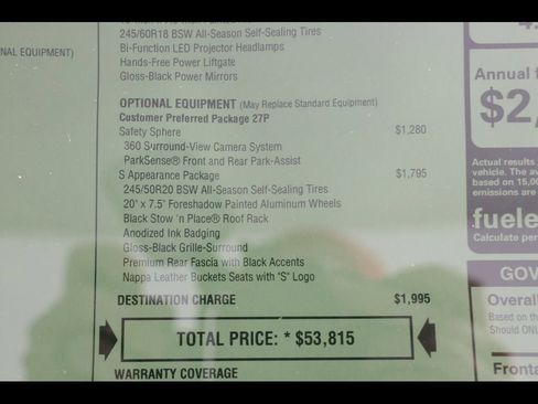 New 2026 Chrysler Pacifica Limited w/ S Appearance Package image 24