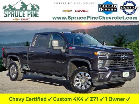 Certified 2024 Chevrolet Silverado 2500 Custom w/ Custom Value Package image 1