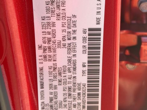 Used 2025 MAZDA CX-50 AWD 2.5 Turbo w/ Cargo Package image 30