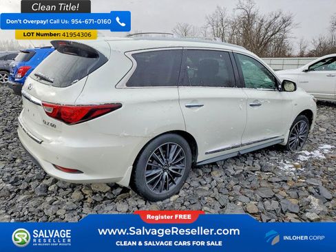 Used 2017 INFINITI QX60 Luxe w/ Deluxe Technology Package image 4