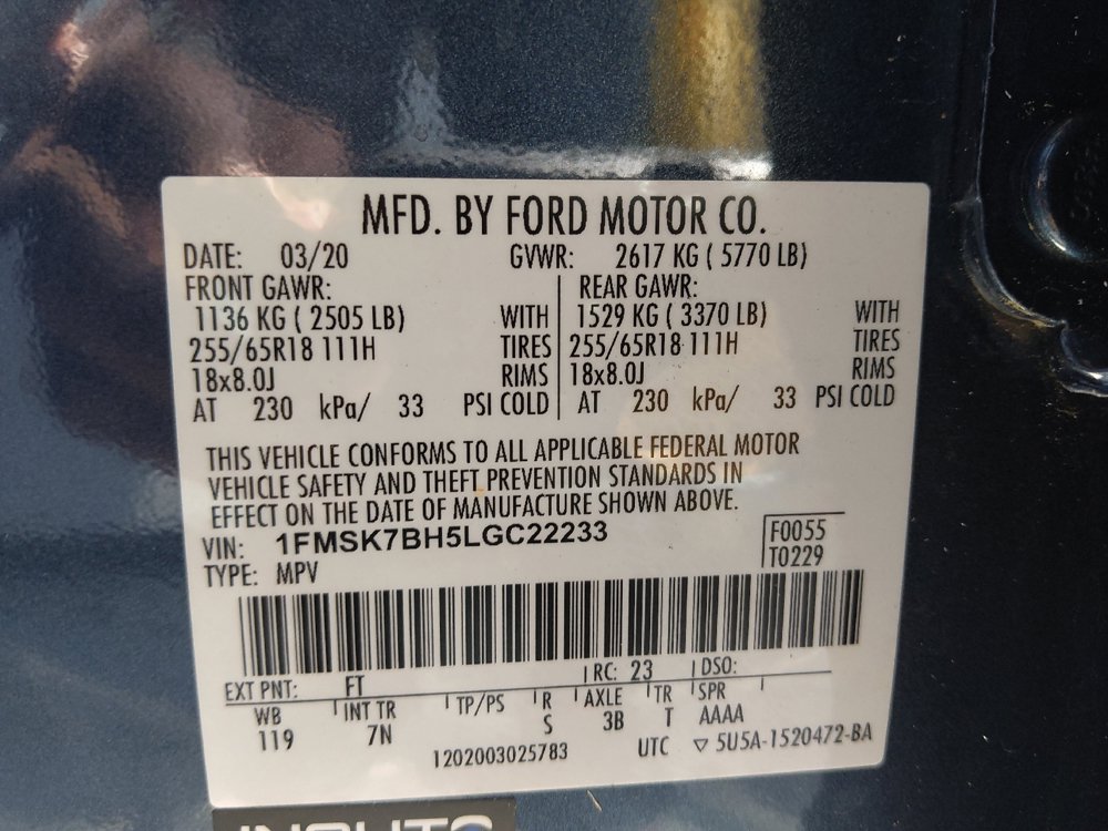 Used 2020 Ford Explorer 2WD image 33