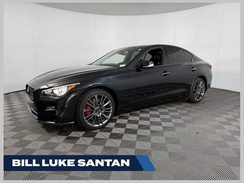 Used 2024 INFINITI Q50 Red Sport 400 w/ Black Opal Edition AWD/4WD image 1