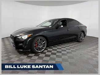 Used 2024 INFINITI Q50 Red Sport 400 w/ Black Opal Edition AWD/4WD video 1