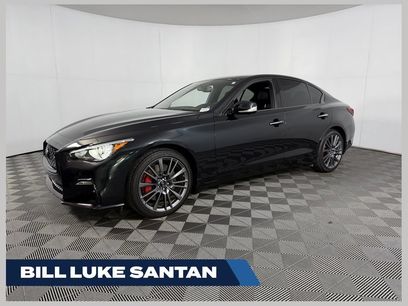Used 2024 INFINITI Q50 Red Sport 400 w/ Black Opal Edition