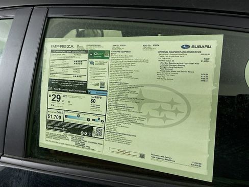 New 2026 Subaru Impreza 2.0i Sport image 12