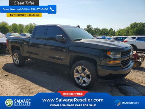 Used 2019 Chevrolet Silverado 1500 Custom w/ Custom Convenience Package AWD/4WD image 5