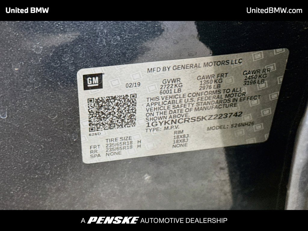 Used 2019 Cadillac XT5 Luxury FWD image 22