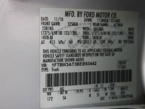 Used 2011 Ford F350 Lariat w/ Lariat Interior Pkg image 20