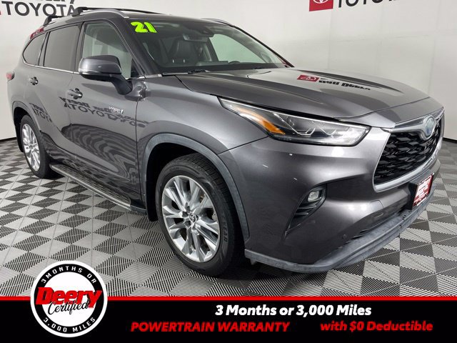 Certified 2021 Toyota Highlander Limited FWD image 1