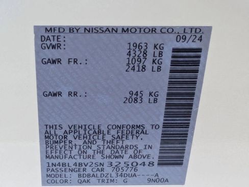 Certified 2025 Nissan Altima 2.5 S FWD image 23