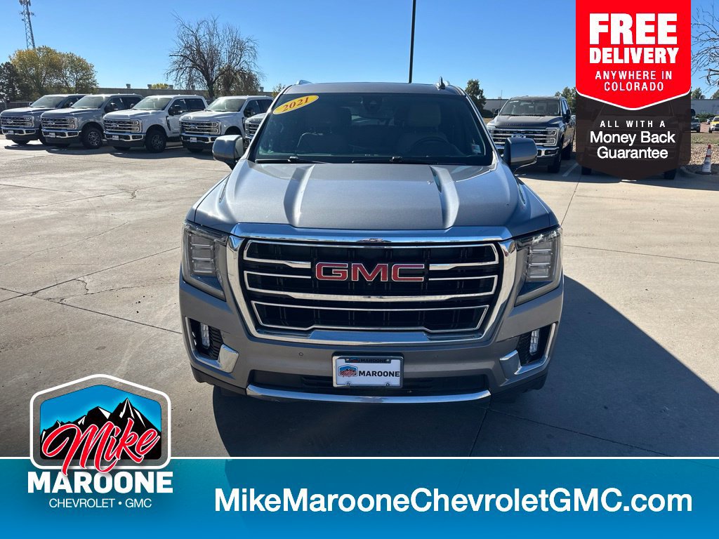 Certified 2021 GMC Yukon XL SLT w/ SLT Premium Package AWD/4WD image 1