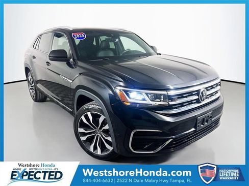 Used 2020 Volkswagen Atlas Cross Sport SEL R-Line w/ Cross Sport MDO Package AWD/4WD image 1