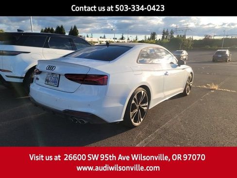Used 2022 Audi S5 Premium Plus w/ Premium Plus AWD/4WD image 2