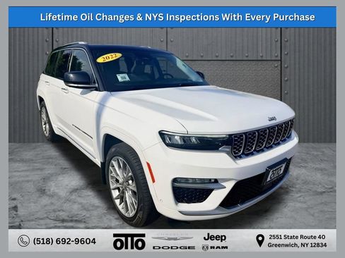 Used 2022 Jeep Grand Cherokee Summit w/ Adv Protech Group IV AWD/4WD image 1