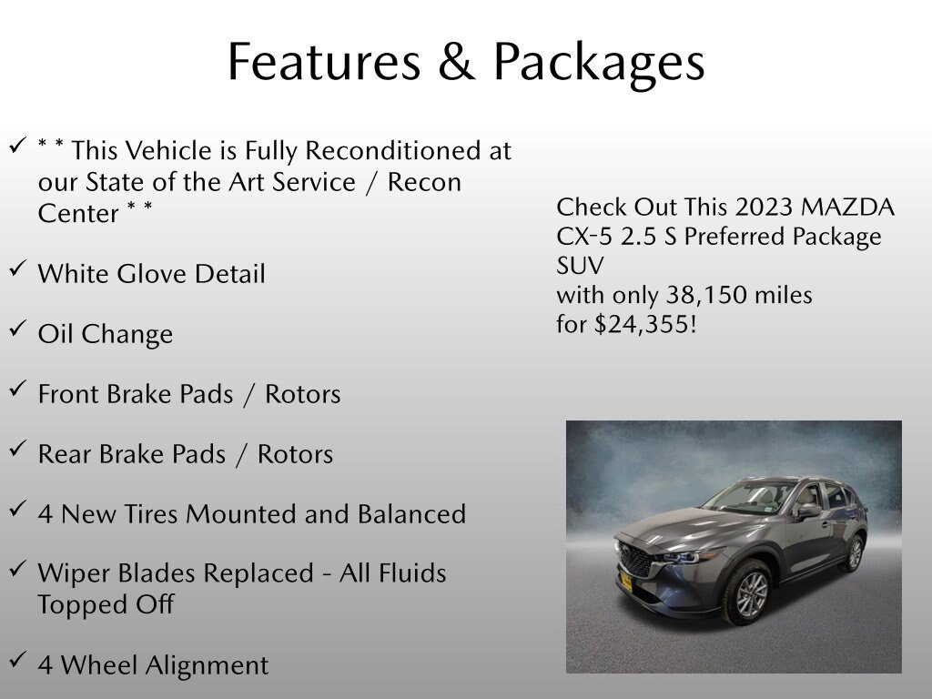 Certified 2023 MAZDA CX-5 AWD 2.5 S image 4