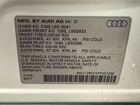 Used 2023 Audi Q4 e-tron Premium Plus w/ Premium Plus AWD/4WD image 21