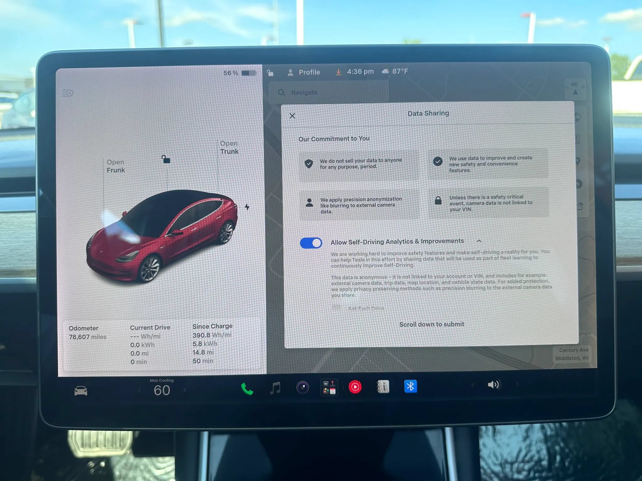 Used 2018 Tesla Model 3 Long Range AWD/4WD image 15