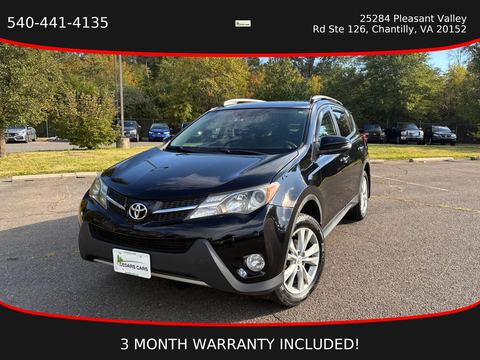 Used 2015 Toyota RAV4 Limited w/ Technology Package AWD/4WD image 1