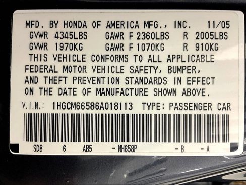 Used 2006 Honda Accord EX-L image 19