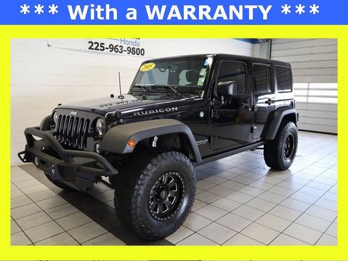 Used 2015 Jeep Wrangler Unlimited Rubicon w/ Max Tow Package image 1