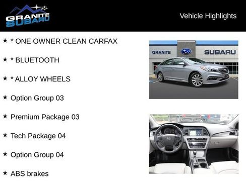 Used 2015 Hyundai Sonata Sport w/ Option Group 04 FWD image 2