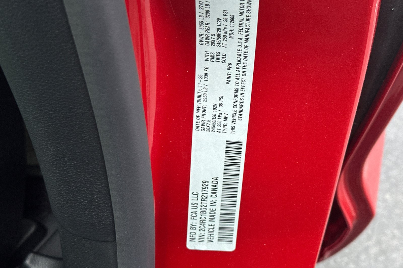 New 2026 Chrysler Pacifica Select w/ S Appearance Package FWD image 31