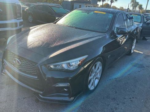 Used 2019 INFINITI Q50 Red Sport 400 image 1